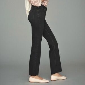 Anthro Pilcro Black Women's Cropped Jeans